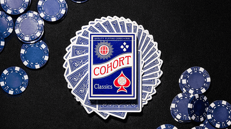 (image for) Blue Cohorts (Luxury-pressed E7) Playing Cards