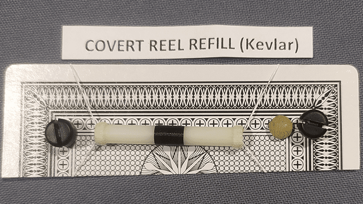 (image for) COVERT REEL REFILL (KEVLAR) by Uday Jadugar - Trick - Click Image to Close