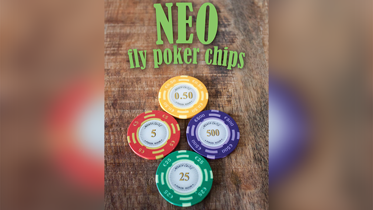 (image for) Neo Fly Poker Chips (Gimmicks and Online Instructions) by Leo Smetsers - Trick - Click Image to Close