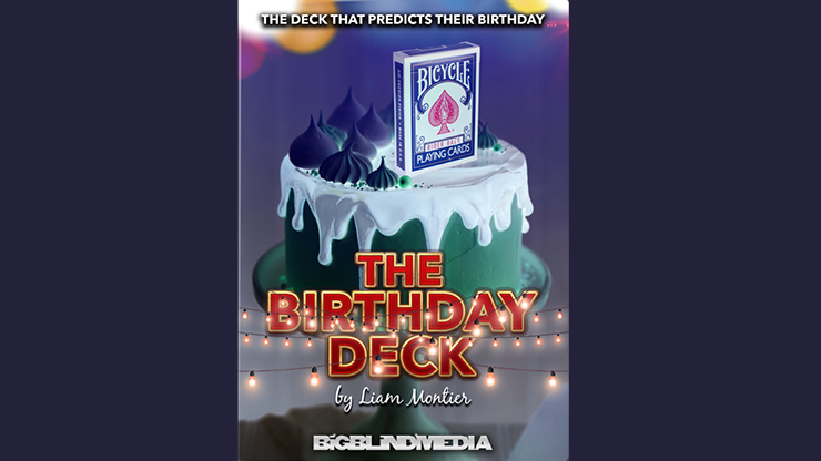 (image for) BIGBLINDMEDIA Presents The Birthday Deck (Gimmicks and Online Instructions) by Liam Montier - Trick - Click Image to Close