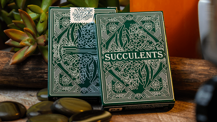 (image for) Succulents Playing Cards - Click Image to Close