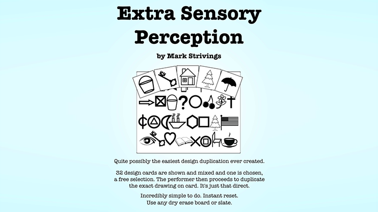 (image for) Extra Sensory Perception by Mark Strivings - Trick - Click Image to Close