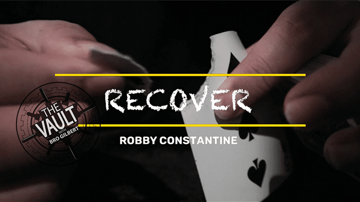 (image for) The Vault - Recover by Robby Constantine video DOWNLOAD - Click Image to Close