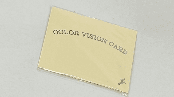(image for) COLOR VISION CARD by JL Magic - Trick - Click Image to Close