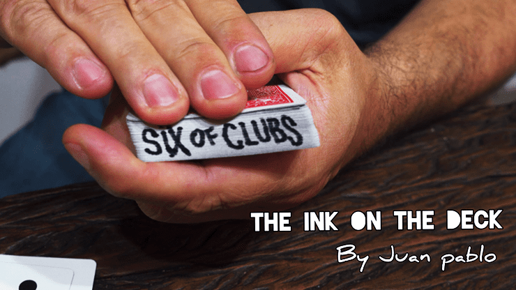 (image for) INK ON THE DECK by Juan Pablo - Trick - Click Image to Close