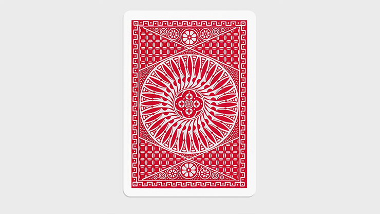 (image for) Tally Ho Circle Back Gaff Pack Red (6 Cards) by The Hanrahan Gaff Company - Click Image to Close