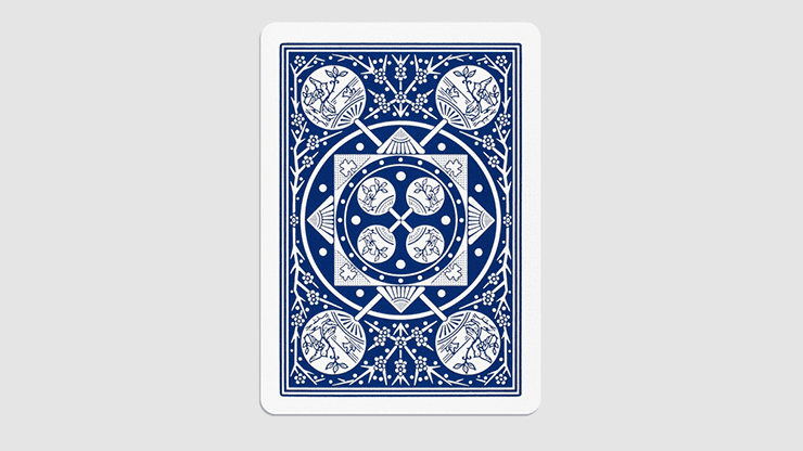 (image for) Tally Ho Fan Back Gaff Pack Blue (6 Cards) by The Hanrahan Gaff Company - Click Image to Close