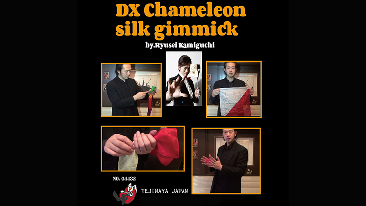 (image for) DX Chameleon Silk Gimmick by Ryusei Kamiguchi & Tejinaya Magic - Trick - Click Image to Close
