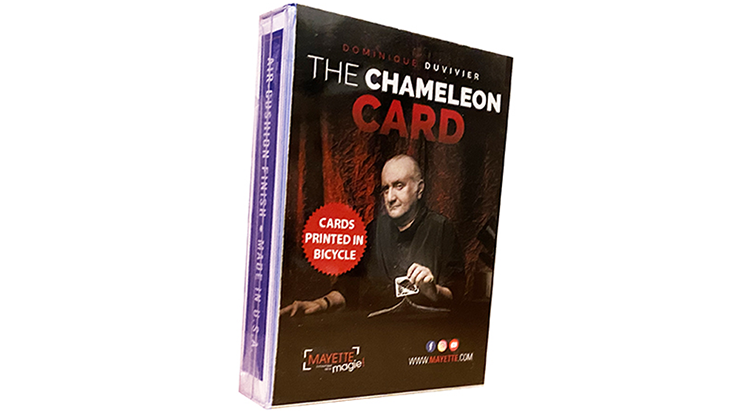 (image for) The Chameleon Card 2 (Gimmicks and Online Instructions) by Dominique Duvivier - Trick - Click Image to Close