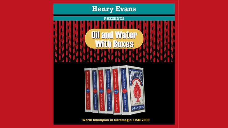 (image for) Oil and Water Boxes (Gimmicks and Online Instructions) by Henry Evans - Trick - Click Image to Close