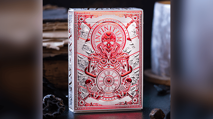 (image for) INFINITUM (Ghost White) Playing Cards - Click Image to Close