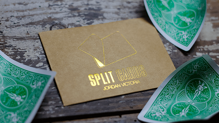 (image for) COLORED Split Cards 10 ct. (Green) by PCTC - Trick - Click Image to Close