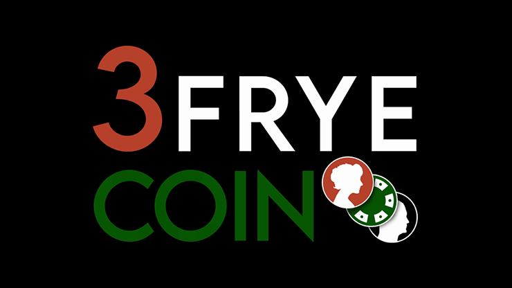 (image for) 3 Frye Coin (Gimmick and Online Instructions) by Charlie Frye and Tango Magic - Trick - Click Image to Close