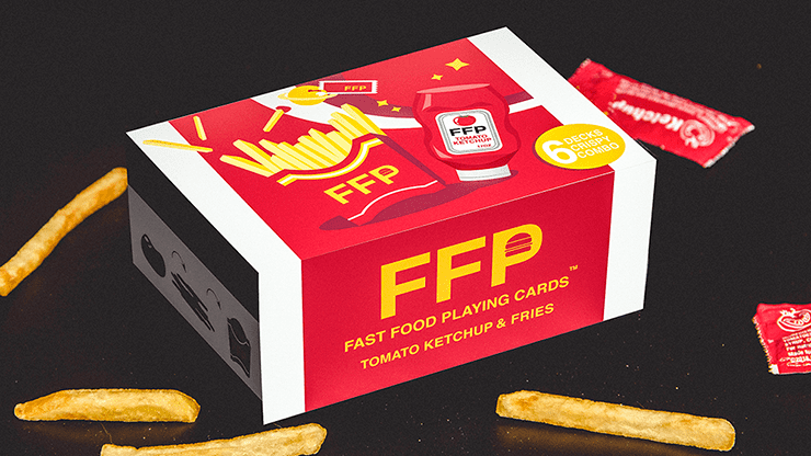 (image for) Ketchup and Fries Combo (1/2 Brick) Playing Cards by Fast Food Playing Cards - Click Image to Close