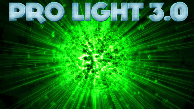 (image for) Pro Light 3.0 Green Single (Gimmicks and Online Instructions) by Marc Antoine - Trick - Click Image to Close