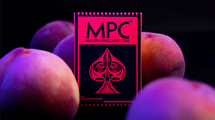 (image for) Fluorescent (Peach Edition) Playing Cards - Click Image to Close