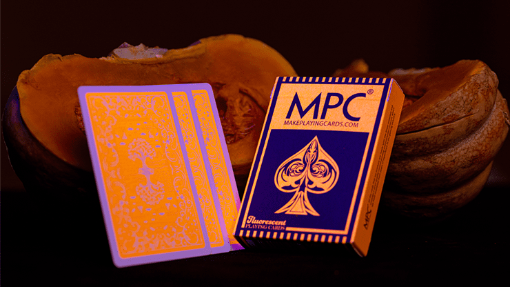 (image for) Fluorescent (Pumpkin Edition) Playing Cards - Click Image to Close