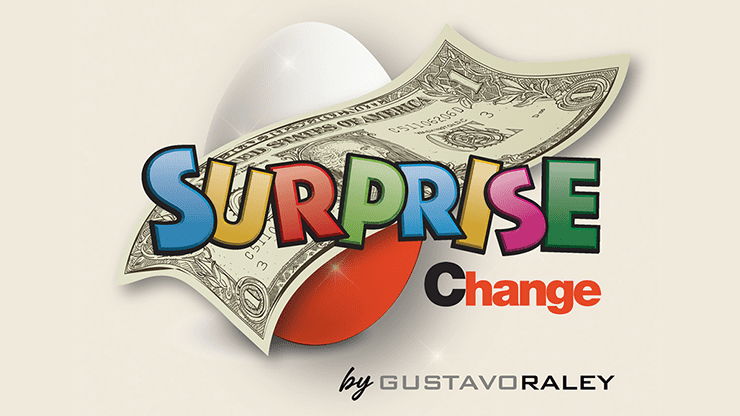 (image for) Surprise Change (Gimmicks and Online Instructions) by Gustavo Raley - Trick - Click Image to Close