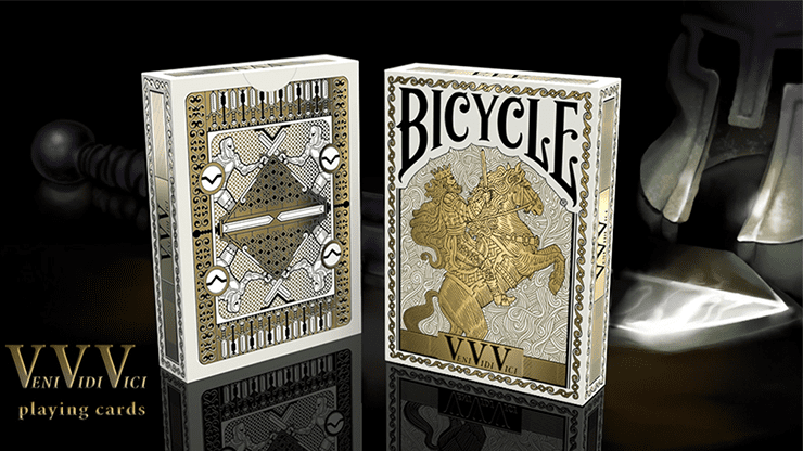 (image for) Bicycle VeniVidiVici Metallic Playing Cards by Collectable Playing Cards - Click Image to Close