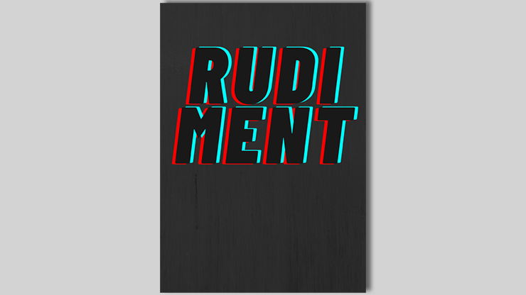 (image for) RUDIMENT by Chris Rawlins - Book - Click Image to Close