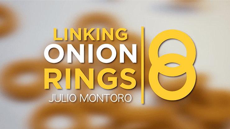 (image for) Linking Onion Rings (Gimmicks and Online Instructions) by Julio Montoro Productions - Trick - Click Image to Close