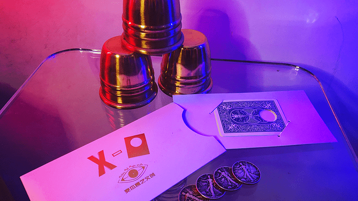 (image for) X BLACK HOLE BLUE (Gimmicks and Online Instructions) by Kingsley Xu - Trick - Click Image to Close
