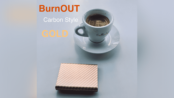 (image for) BURNOUT 2.0 CARBON GOLD by Victor Voitko (Gimmick and Online Instructions) - Trick - Click Image to Close