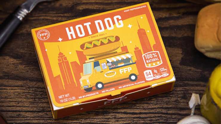 (image for) Hot Dog Playing Cards by Fast Food Playing Cards - Click Image to Close