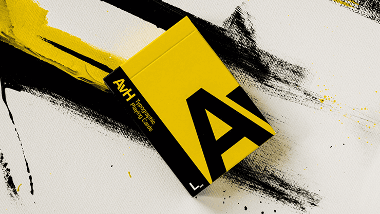 (image for) AvH: Typographic Playing Cards by Luke Wadey - Click Image to Close