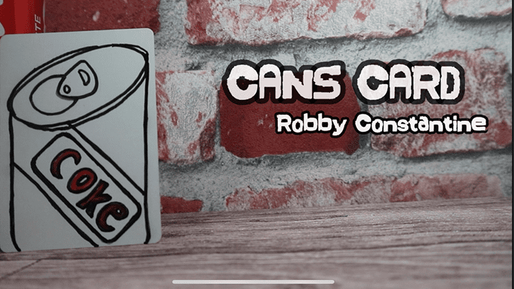 (image for) Cans Card by Robby Constantine video DOWNLOAD - Click Image to Close