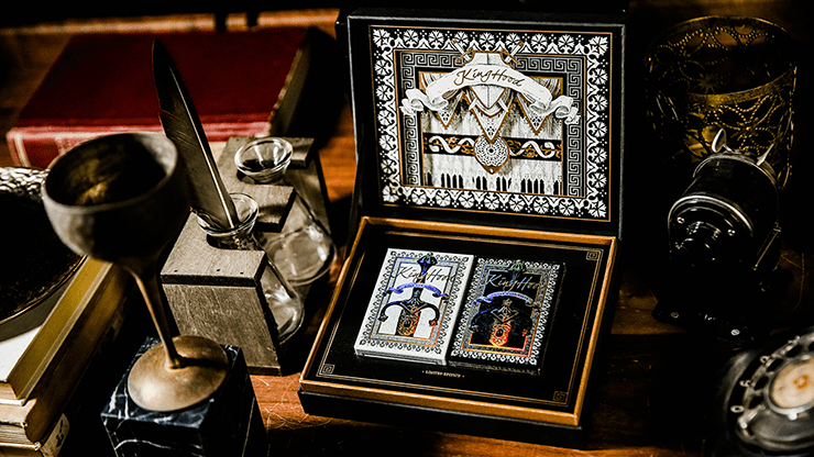 (image for) Kinghood Black Pearl Playing Card Collection Boxset - Click Image to Close