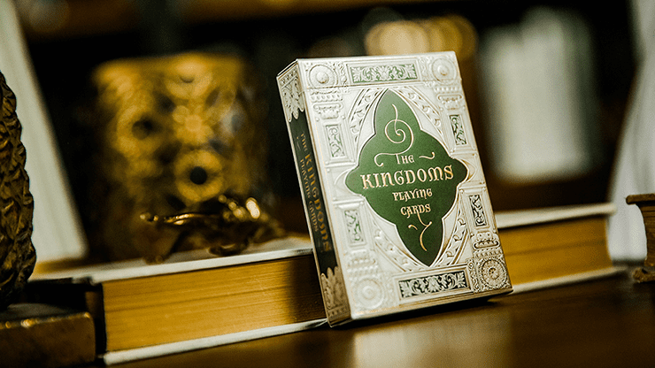 (image for) Kingdom (Green) Playing Cards - Click Image to Close