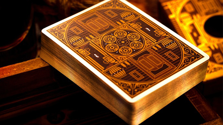 (image for) Rattler Gorge Gilded (Desert Dust) Playing Cards - Click Image to Close
