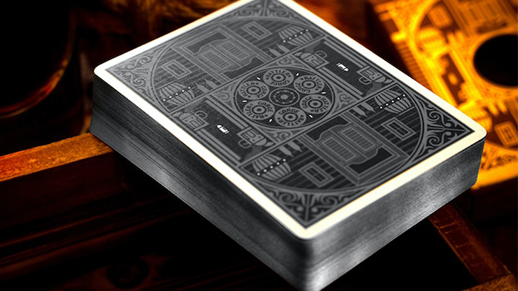 (image for) Rattler Gorge Gilded (Noir) Playing Cards - Click Image to Close