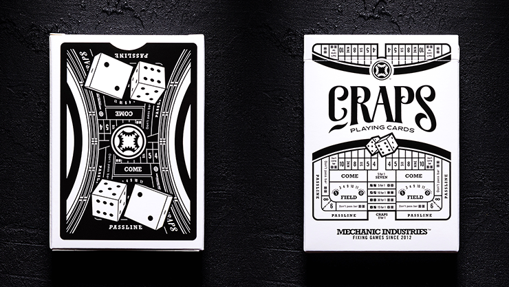 (image for) Craps Playing Cards (Online Instructions) by Mechanic Industries - Trick - Click Image to Close