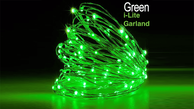 (image for) i-Lite Garland GREEN by Victor Voitko (Gimmick and Online Instructions) - Trick - Click Image to Close