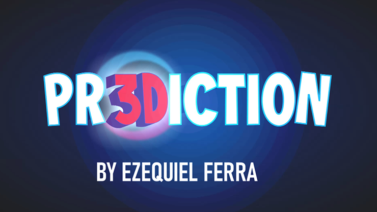 (image for) PR3DICTION BLUE (Gimmicks and Online Instructions) by Ezequiel Ferra - Trick - Click Image to Close