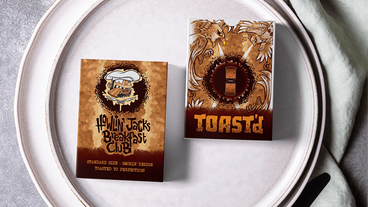 (image for) Toast'd Playing Cards by Howlin' Jack's - Click Image to Close