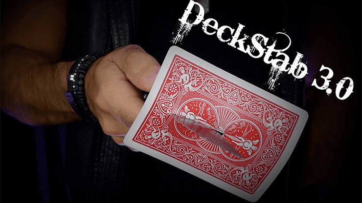 (image for) DECK STAB 3 RED by Adrian Vega - Trick - Click Image to Close