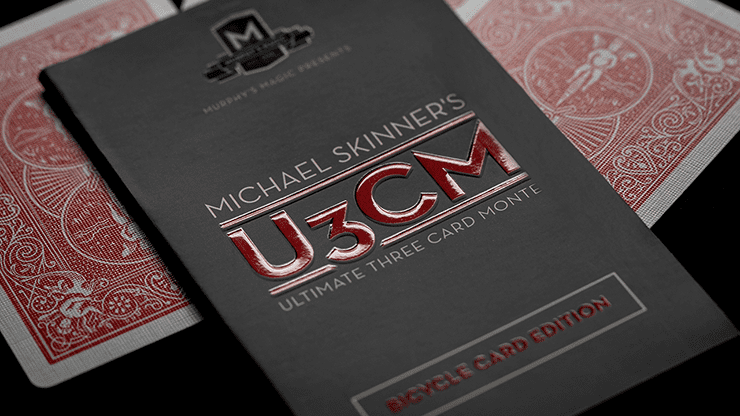 (image for) Michael Skinner's Ultimate 3 Card Monte (Red) by Murphy's Magic Supplies Inc. - Trick - Click Image to Close