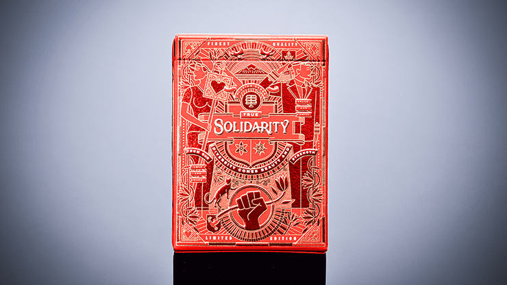 (image for) Solidarity (Loving Red) Playing Cards By Riffle Shuffle - Click Image to Close