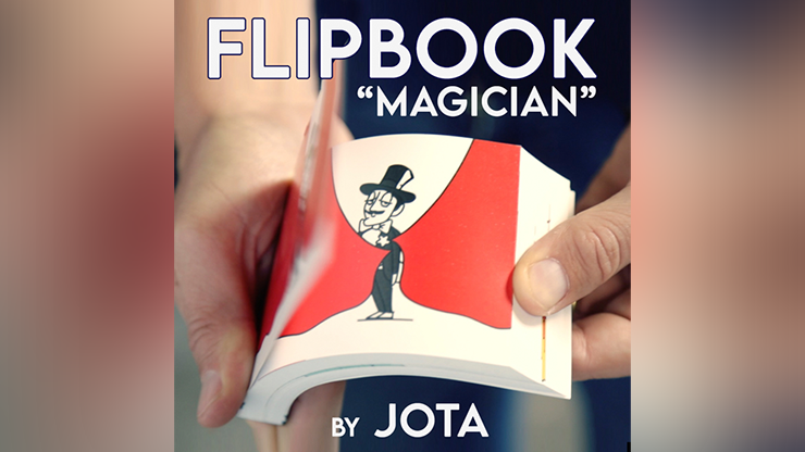 (image for) FLIP BOOK MAGICIAN (Gimmick and Online Instructions) by JOTA - Trick - Click Image to Close