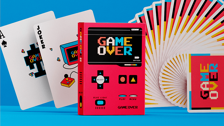 (image for) Game Over Red Playing Cards by Gemini - Click Image to Close