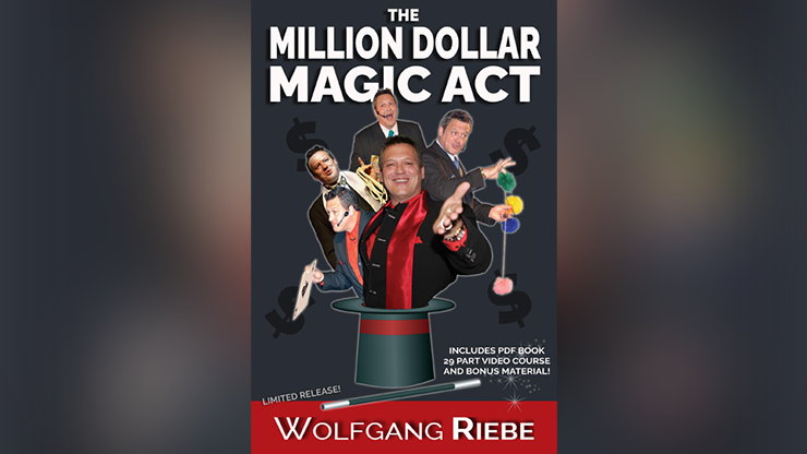 (image for) The Million Dollar Magic Act by Wolfgang Riebe mixed media DOWNLOAD - Click Image to Close