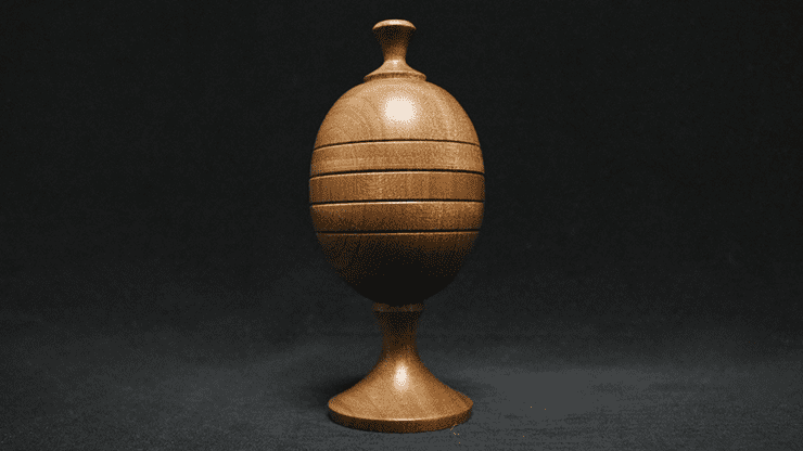 (image for) Deluxe Wooden Ball Vase (Merlins Premier Range) by Merlins Magic - Trick - Click Image to Close