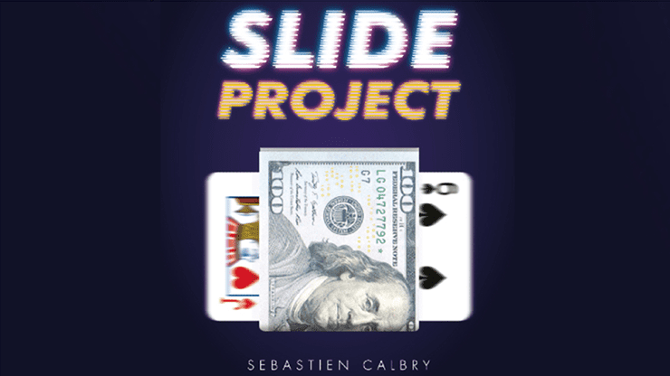 (image for) Slide Project (Gimmicks and Online Instructions) by Sebastien Calbry & Magic Dream - Trick - Click Image to Close