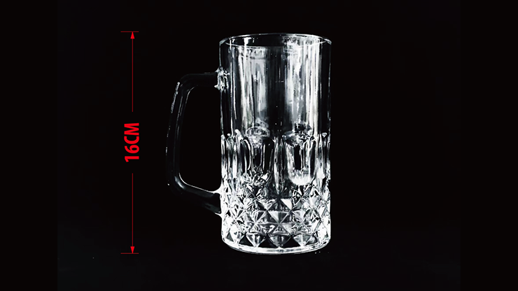 (image for) SELF EXPLODING BEER GLASS (16cm) by Wance - Trick - Click Image to Close