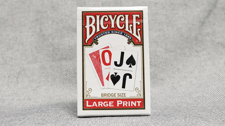(image for) Bicycle Super Jumbo Bridge (RED) by USPCC - Click Image to Close