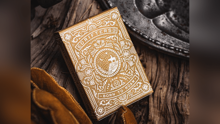 (image for) Drifters (Brown) Playing Cards by Dan and Dave - Click Image to Close