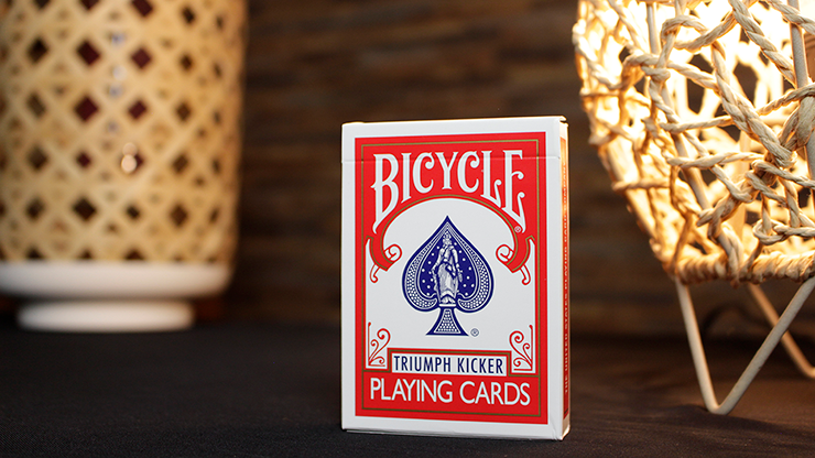 (image for) Bicycle Triumph Kicker Deck Red by Anthony Stan and Magic Smile Productions - Trick - Click Image to Close